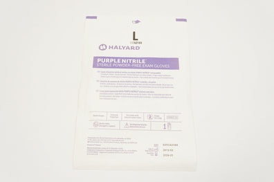 Halyard 52103 Purple Nitrile Sterile Powder-Free Exam Gloves